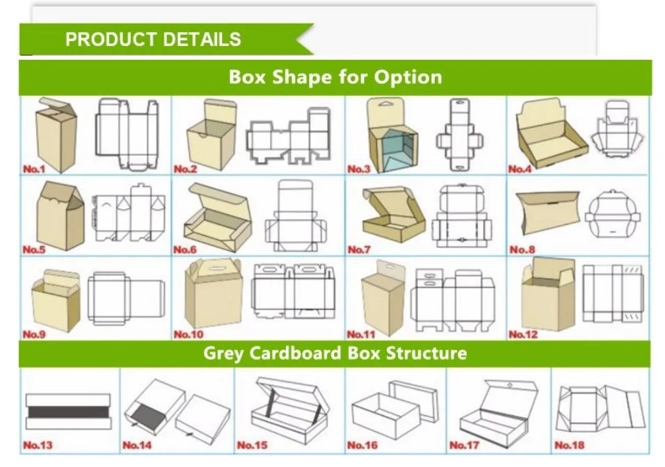 Disposable Food Packing Corrugated Paper Box for Hot Dog and Hamburger