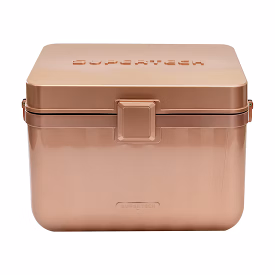 Kunststoff-Kühlbox mit Griff, Kühlbox für Auto und Kosmetik, Bier-Eis-Kühlbox